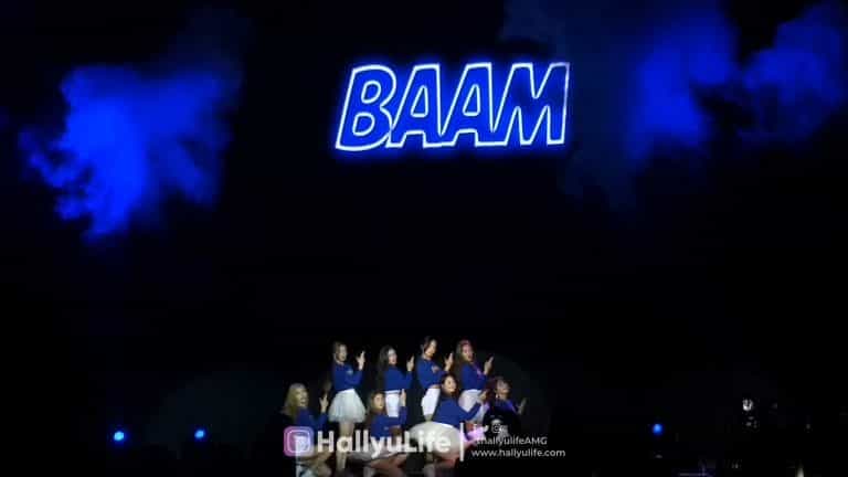 BAAM – MOMOLAND LIVE PERFORMANCE FANCAM in MANILA by HallyuLife (2K) 20190125
