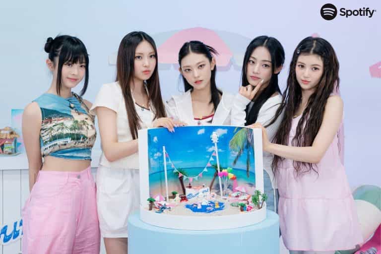 NewJeans teams up with Spotify to celebrate their new EP ‘Get Up’, aims to bring more listeners across the globe