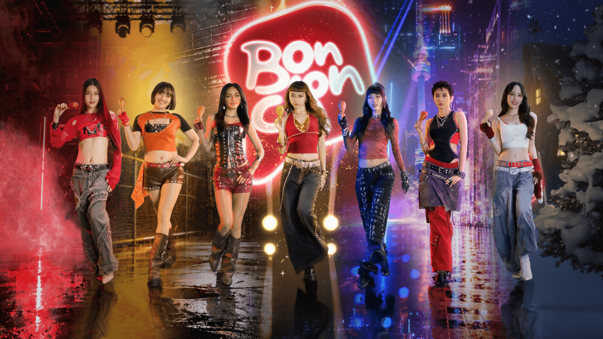 7 Flavors, 7 Vibes: XONARA matches their vibe with Bonchon