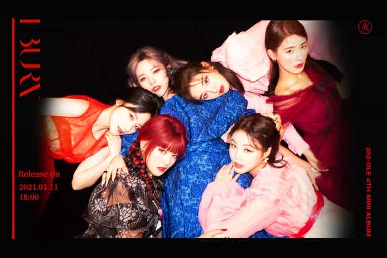 (G)-IDLE makes January comeback with fourth mini album “I Burn”