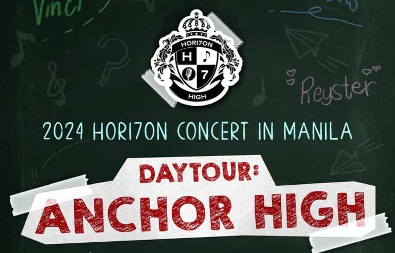 HORI7ON’s DAYTOUR: Anchor High in Manila – Ticket prices, seat plan, fan benefits and more