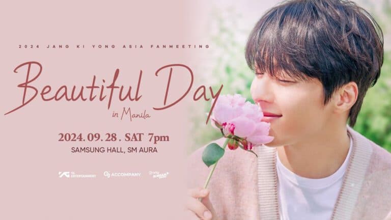Jang Ki Yong is coming to the Philippines for his “Beautiful Day” fanmeeting in Manila