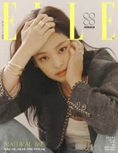 BLACKPINK Jennie graces the October edition cover of ELLE Korea Magazine