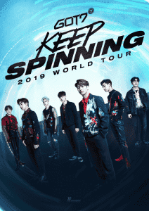 GOT7 announces ‘KEEP SPINNING’ 2019 World Tour, to visit cities in America, Asia, Australia and Europe