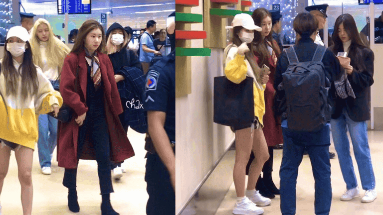ITZY arrives in Manila for their premiere showcase tour on December 8