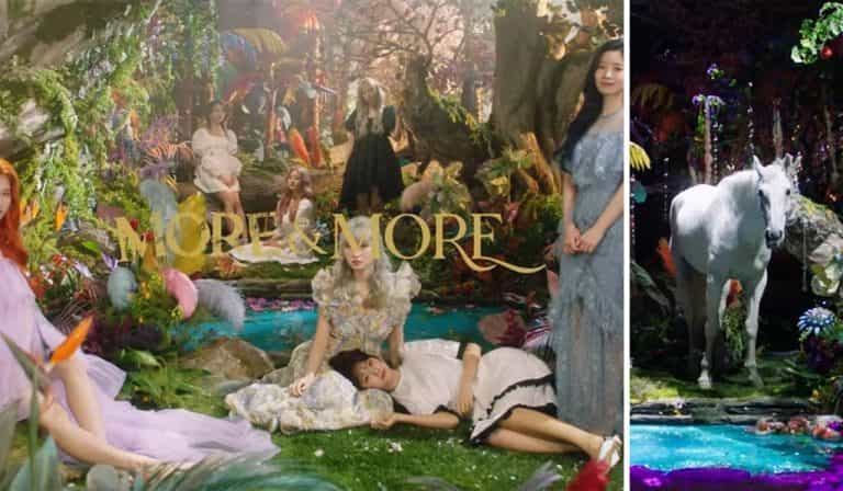 The King’s horse ‘Maximus’ is also the one that appeared on TWICE’s MORE & MORE MV