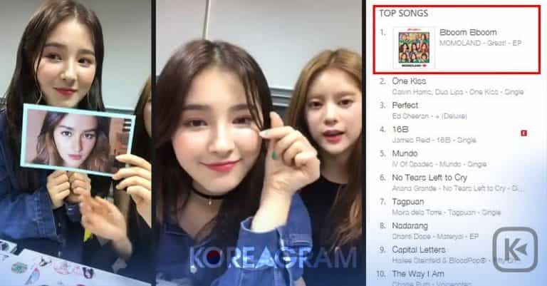 MOMOLAND thank Filipino fans after Bboom Bboom being #1 on PH Music Charts