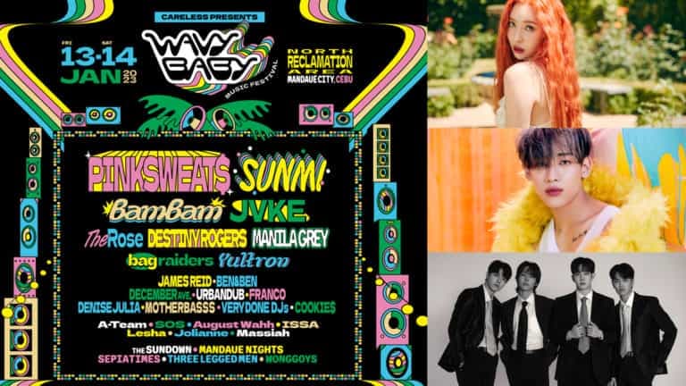 K-pop acts SUNMI, BamBam and The Rose joins Wavy Baby music festival in Cebu this January