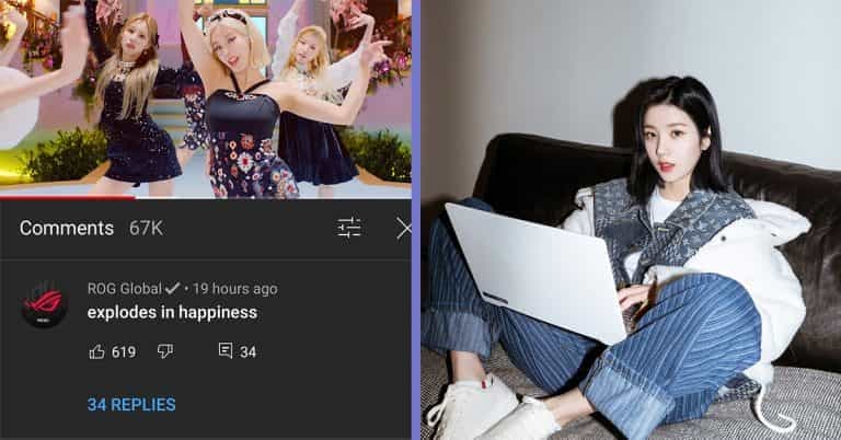 Unexpected cross-overs: IZ*ONE x ASUS Republic of Gamers