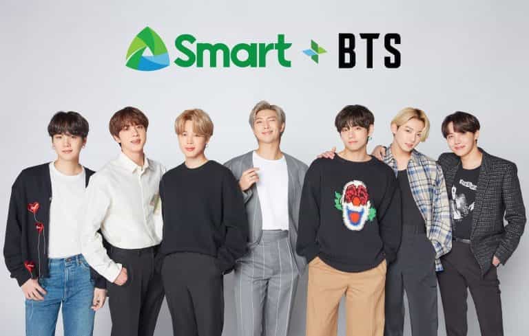 PH telco Smart Communications selects BTS as their newest brand ambassadors