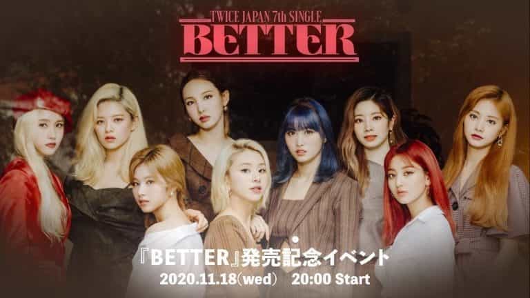 TWICE releases their 7th Japanese single with ‘Better’